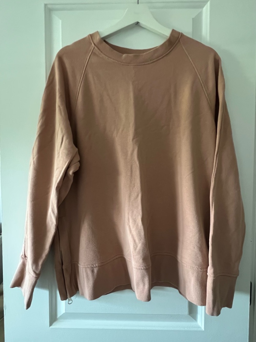 H&M MAMA Maternity Zip-detail Crewneck Sweatshirt